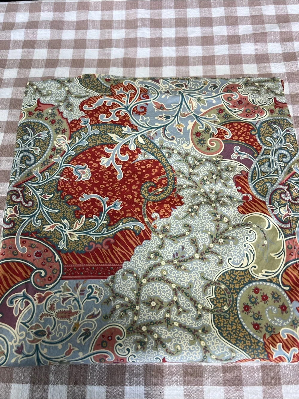 Pottery Barn monreal paisley pillow sham